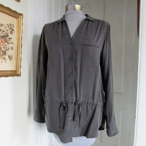 RAG & BONE Charcoal Gray Shirt - Picture 1 of 8